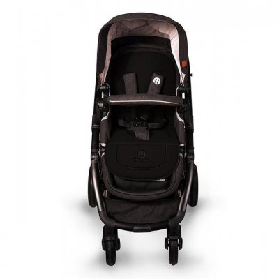 Petite&Mars vložka do kočárku Memory - Black - obrázek