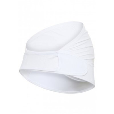 Carriwell těhotenský nastavitelný podpůrný pás přes bříško  - S/M bílý - obrázek