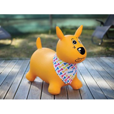 Ludi skákací pes - Žlutý - obrázek