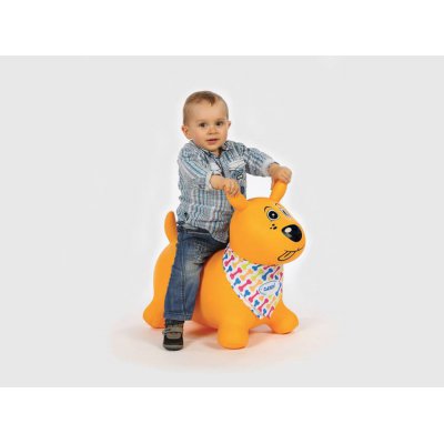 Ludi skákací pes - Žlutý - obrázek