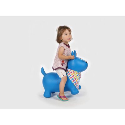 Ludi Skákací pes - Modrý - obrázek