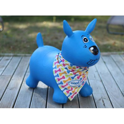 Ludi Skákací pes - Modrý - obrázek