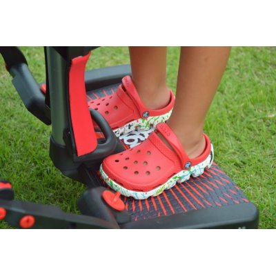 Lascal sedátko Buggy Board ke stupátku MAXI - Červené - obrázek