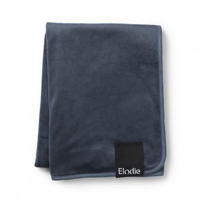 Elodie Details sametová deka - Juniper Blue