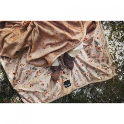 Elodie Details Sametová deka - Northern Star Terracotta - obrázek