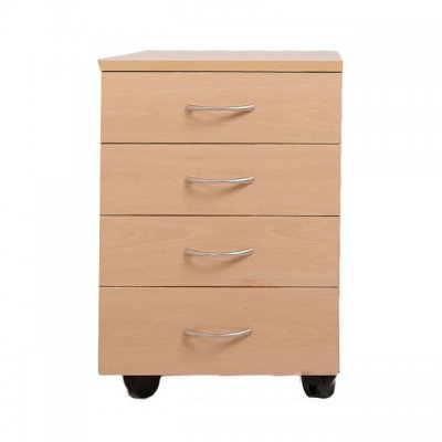 Jitro kontejner ke stolu vysoký 4 šuplíky - Buk