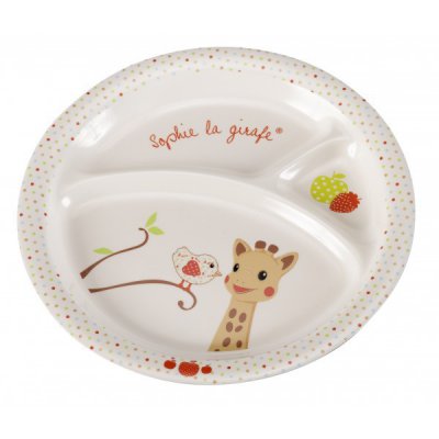 Vulli moje první jídelní sada žirafa Sophie - Ptáček Kiwi - obrázek