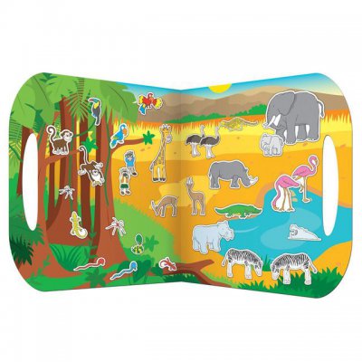 Fiesta Crafts zábavné přelepky - Safari - obrázek