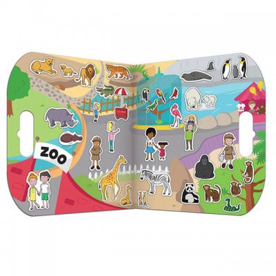 Fiesta Crafts zábavné přelepky - Zoo - obrázek