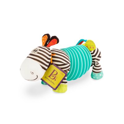 B.Toys Tahací harmonika zebra Squeezy Zeeby - obrázek
