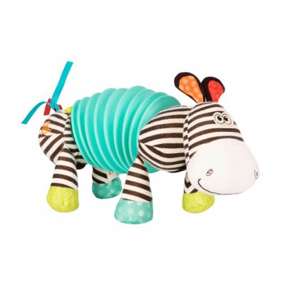 B.Toys Tahací harmonika zebra Squeezy Zeeby