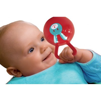 Ludi Chrastítko míček se zvířátkem - obrázek