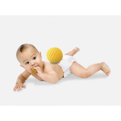 Ludi Senzorické míčky 3 ks - Modré - obrázek