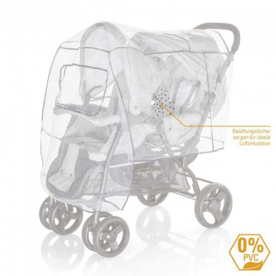 Diago pláštěnka pro dvojčata - Za sebou - obrázek