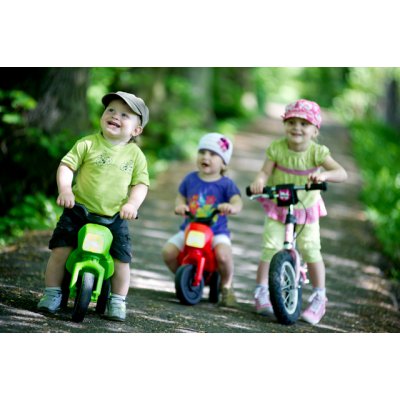 Yupee Odrážedlo motorka Enduro velké - Policie - obrázek