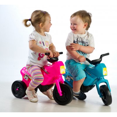 Yupee Odrážedlo motorka Enduro velké - Policie - obrázek