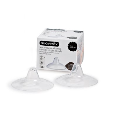 Suavinex silikonové prsní kloboučky 2 ks
