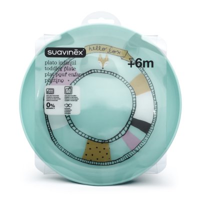 Suavinex talíř - Kluk/holka