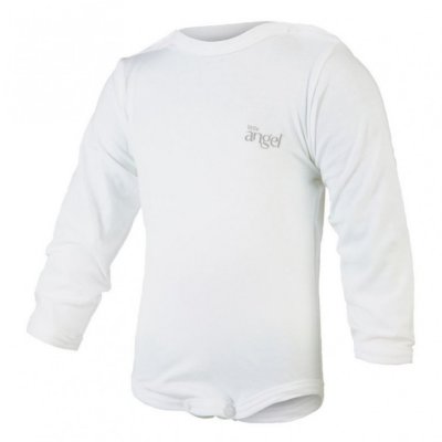 Little Angel body tenké dlouhý rukáv Outlast® - Bílá, vel. 92