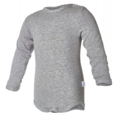 Little Angel body tenké dlouhý rukáv Outlast® - Šedý melír, vel. 62