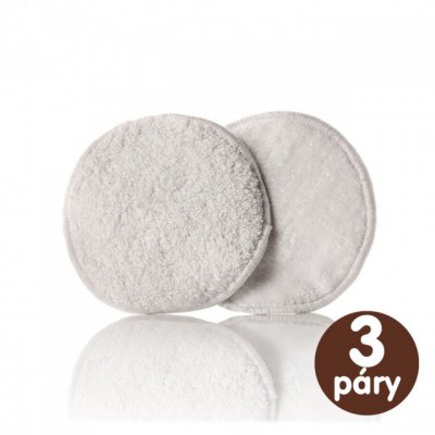 XKKO bambusové vložky do podprsenky BMB - Natural - 6 ks