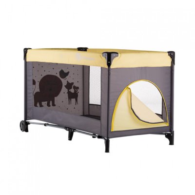 Petite&Mars cestovní postýlka Koot - Lion Yellow - obrázek