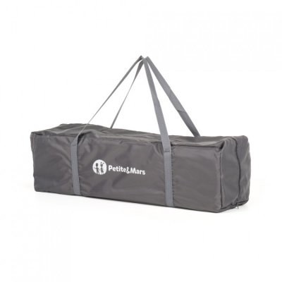 Petite&Mars cestovní postýlka Koot - Lion Grey - obrázek