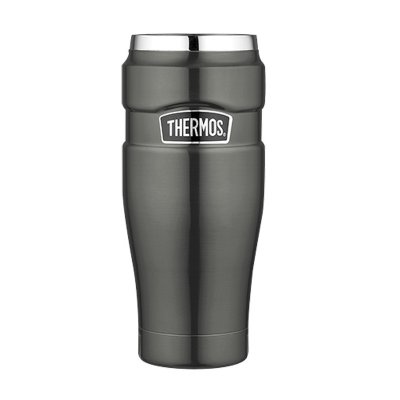 Thermos vodotěsný termohrnek 470 ml - Metalicky šedá