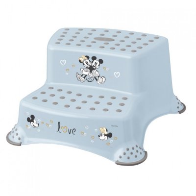 Keeeper dvojstupínek k WC/umyvadlu - Mickey modrá