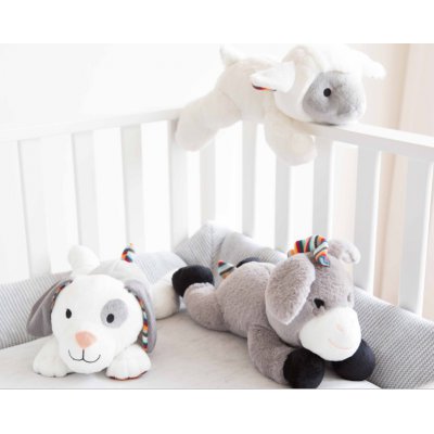 Zazu šumící zvířátko s tlukotem srdce a melodiemi - Oslík DON - obrázek