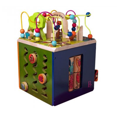 B.Toys interaktivní krychle Zany Zoo - obrázek