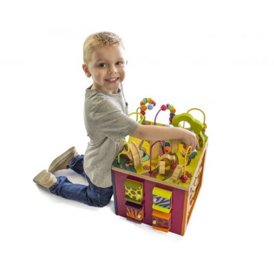 B.Toys interaktivní krychle Zany Zoo - obrázek