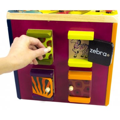 B.Toys interaktivní krychle Zany Zoo - obrázek