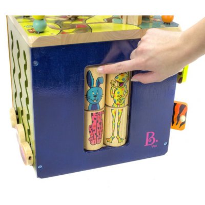 B.Toys interaktivní krychle Zany Zoo - obrázek