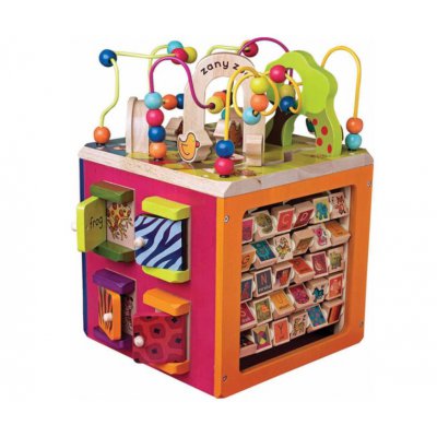 B.Toys interaktivní krychle Zany Zoo