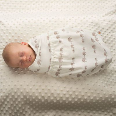 Ergobaby zavinovačka Swaddler TOG 0,5 - Elephant - obrázek