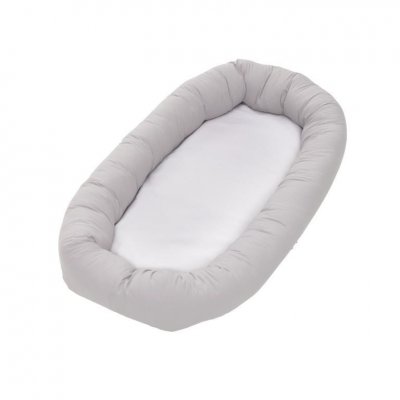 BabyDan dětské hnízdo Cuddle Nest - Light grey