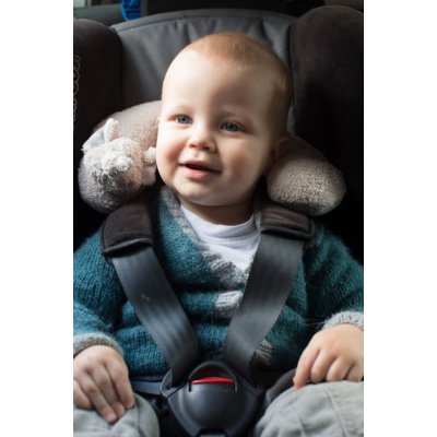 Bo Jungle plyšový podhlavníček - Elephant - obrázek