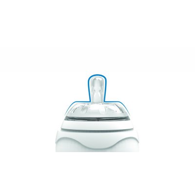 Nuvita sada 2 ks saviček s krytkou - 3 m+, střední průtok - obrázek