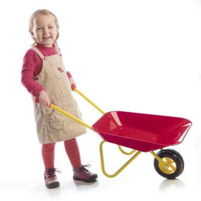 Yupee plechové kolečko  - Červená 78 x 40 x 32 cm - obrázek