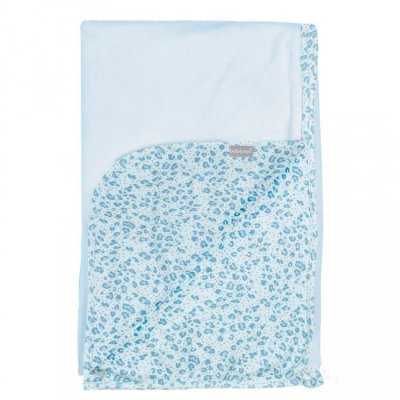 Bébé Jou multifunkční pléd - Leopard Blue