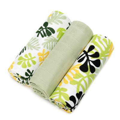 T-tomi Látkové Tetra pleny s potiskem Top kvalita 3 ks - Tropical