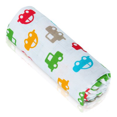 T-tomi bambusová BIO osuška s potiskem PRÉMIOVÁ KVALITA - Auta