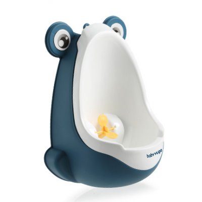 Baby Yuga dětský pisoár žába - Modro bílý