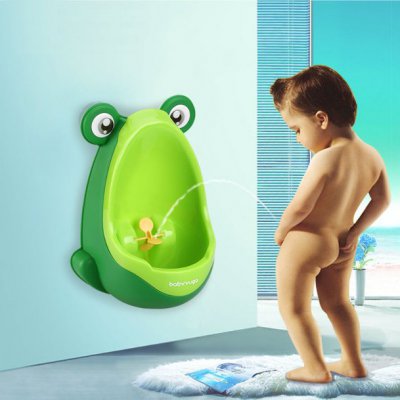 Baby Yuga dětský pisoár žába - Zelený - obrázek
