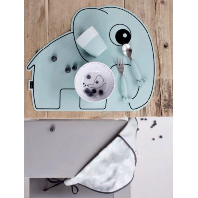 Done by Deer silikonové prostírání Elphee - Šedé - obrázek