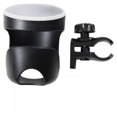 BabyDan univerzální držák nápojů na kočárky - Černý - obrázek