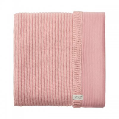 Joolz Essentials deka pletená žebrovaná - Pink