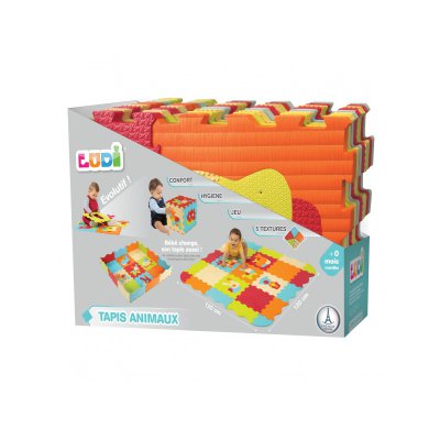 Ludi Puzzle pěnové 120 x 120 cm - Zvířátka - obrázek