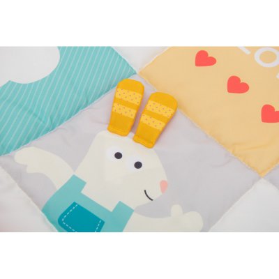 TAF Toys hrací deka I Love
 - Pastelové barvy - obrázek
